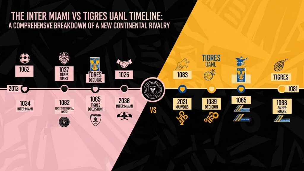 Inter Miami vs Tigres UANL Timeline